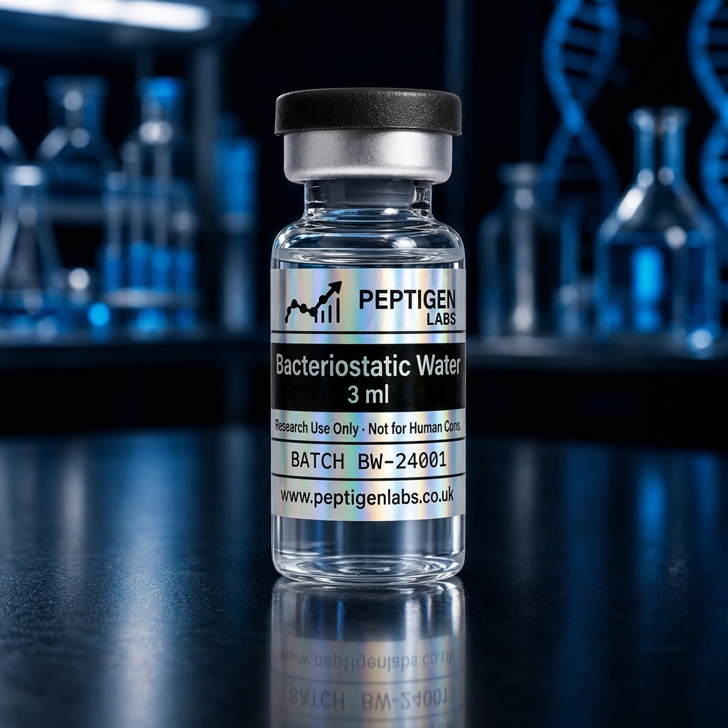 Bacteriostatic Water 3 ml — Peptigen Labs